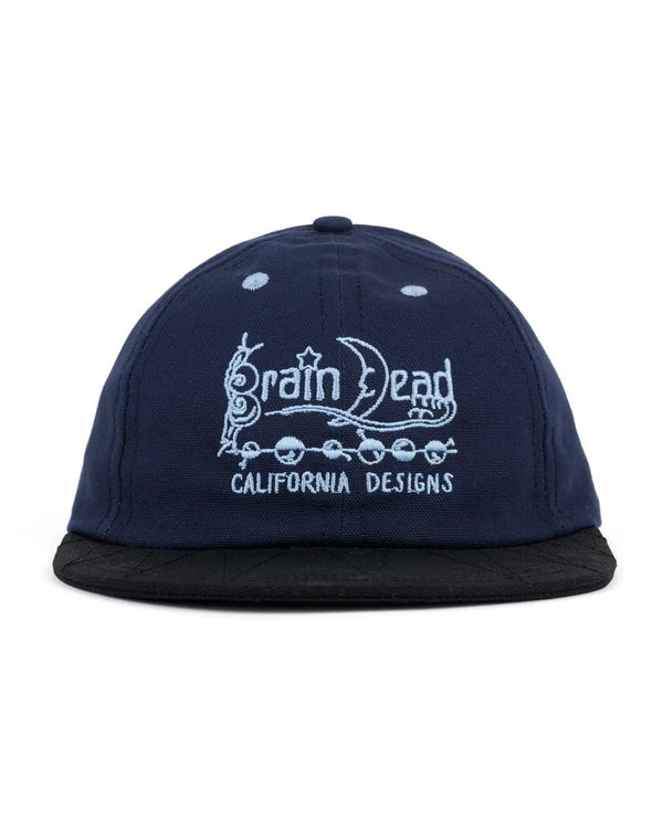 【BRAIN DEAD | ブレインデッド】CALIFORNIA DESIGNS LONG BRIM HAT/カリフォルニアデザインロングブリムハット(NAVY) - STREAM【BRAIN DEAD | ブレインデッド】CALIFORNIA DESIGNS LONG BRIM HAT/カリフォルニアデザインロングブリムハット(NAVY)STREAMONE SIZE