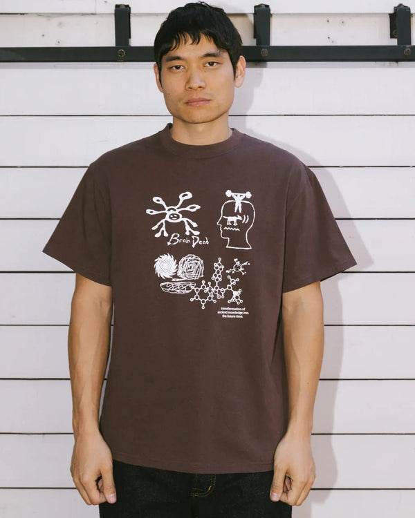 【BRAIN DEAD|ブレインデッド】ANCIENT KNOWLEDGE T - SHIRT/エンシェントナレッジTシャツ(BERRY) - STREAM【BRAIN DEAD|ブレインデッド】ANCIENT KNOWLEDGE T - SHIRT/エンシェントナレッジTシャツ(BERRY)STREAMBERRYM