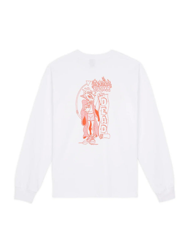 【BRAIN DEAD|ブレインデッド】JUDGEMENT L/S T - SHIRT/L/S Tシャツ(WHITE) - STREAM【BRAIN DEAD|ブレインデッド】JUDGEMENT L/S T - SHIRT/L/S Tシャツ(WHITE)STREAMM