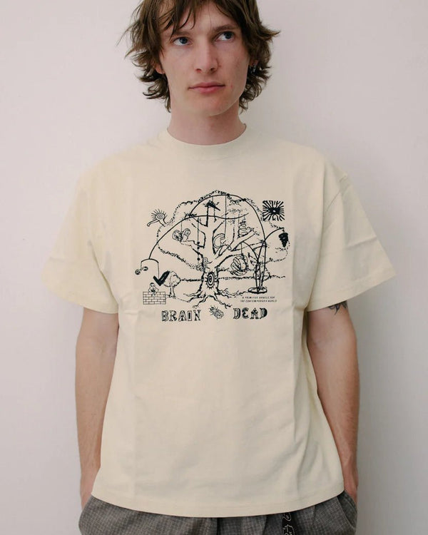 【BRAIN DEAD|ブレインデッド】ORACLE T - SHIRT/オラクルTシャツ(NATURAL) - STREAM【BRAIN DEAD|ブレインデッド】ORACLE T - SHIRT/オラクルTシャツ(NATURAL)STREAMNATURALM