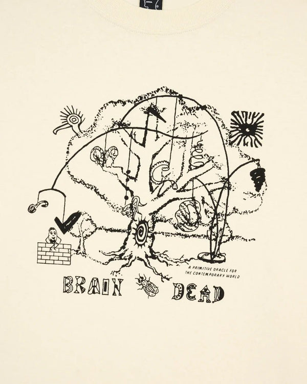 【BRAIN DEAD|ブレインデッド】ORACLE T - SHIRT/オラクルTシャツ(NATURAL) - STREAM【BRAIN DEAD|ブレインデッド】ORACLE T - SHIRT/オラクルTシャツ(NATURAL)STREAMNATURALM