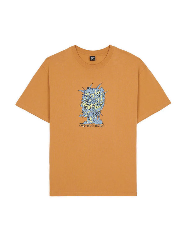 【BRAIN DEAD|ブレインデッド】SCRAMBLED HEAD T - SHIRT/スクランブルヘッドTシャツ(CUMIN) - STREAM【BRAIN DEAD|ブレインデッド】SCRAMBLED HEAD T - SHIRT/スクランブルヘッドTシャツ(CUMIN)STREAMM