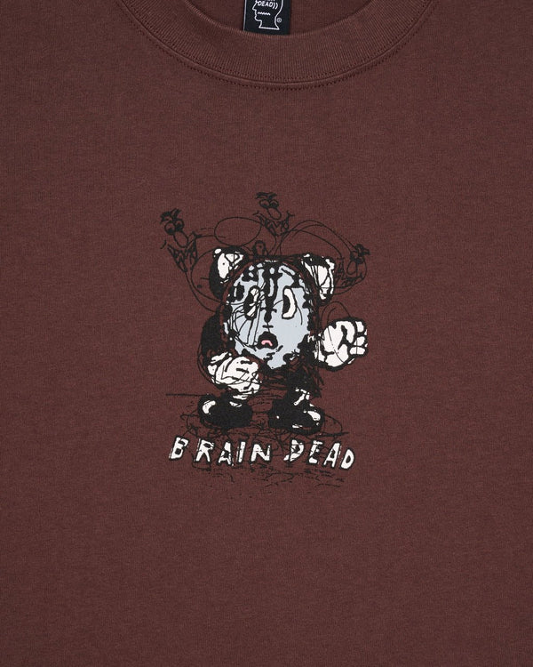 【BRAIN DEAD|ブレインデッド】TIME IS NIGH T - SHIRT/タイムイズナイトT シャツ(BERRY) - STREAM【BRAIN DEAD|ブレインデッド】TIME IS NIGH T - SHIRT/タイムイズナイトT シャツ(BERRY)STREAMBERRYM