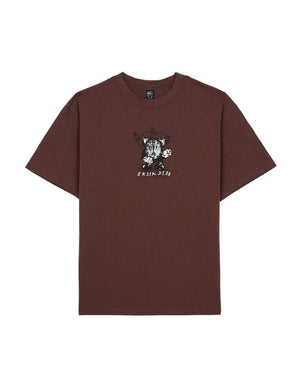【BRAIN DEAD|ブレインデッド】TIME IS NIGH T - SHIRT/タイムイズナイトT シャツ(BERRY) - STREAM【BRAIN DEAD|ブレインデッド】TIME IS NIGH T - SHIRT/タイムイズナイトT シャツ(BERRY)STREAMBERRYM