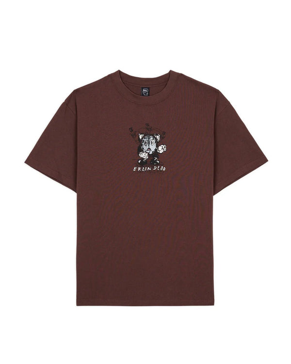 【BRAIN DEAD|ブレインデッド】TIME IS NIGH T - SHIRT/タイムイズナイトT シャツ(BERRY) - STREAM【BRAIN DEAD|ブレインデッド】TIME IS NIGH T - SHIRT/タイムイズナイトT シャツ(BERRY)STREAMBERRYM