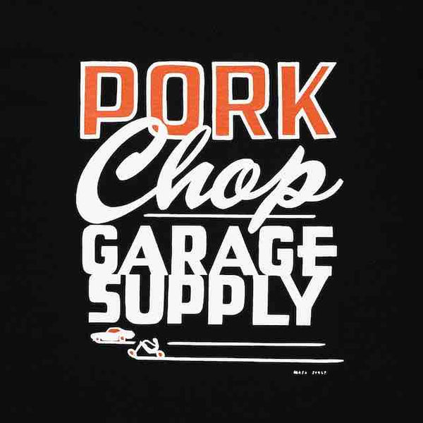 【PORKCHOP GARAGE SUPPLY|ポークチョップ ガレージ サプライ】MASA SCULP TEE B/マサスカルプ TEE B(BLACK)