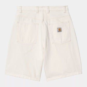 【CARHARTT WIP|カーハートWIP】BRANDON SHORT/ブランドンショーツ(WHITE RINSED) - STREAM【CARHARTT WIP|カーハートWIP】BRANDON SHORT/ブランドンショーツ(WHITE RINSED)STREAMS