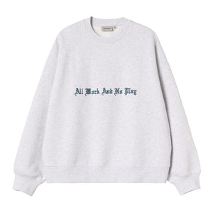 【CARHARTT WIP|カーハートWIP】NO PLAY SWEAT/ノープレイスウェット(ASH HEATHER , BLACK) - STREAM【CARHARTT WIP|カーハートWIP】NO PLAY SWEAT/ノープレイスウェット(ASH HEATHER , BLACK)STREAMASH HEATHERS