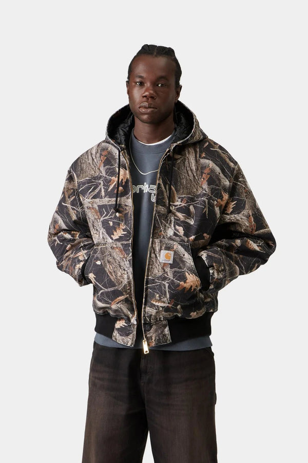 【CARHARTT WIP|カーハートWIP】OG ACTIVE JACKET(CAMO FEATHER TREE, BLACK HEAVY STONE WASH)