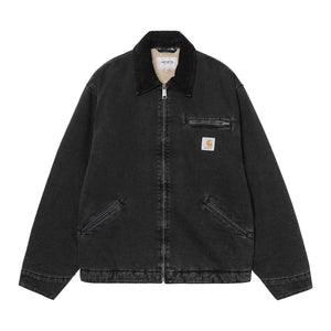 【CARHARTT WIP|カーハートWIP】OG DETROIT JACKET/OGデトロイトジャケット(BLACK/BLACK STONE WASHED) - STREAM