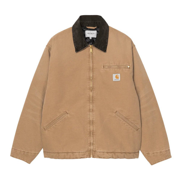 【CARHARTT WIP|カーハートWIP】OG DETROIT JACKET/OGデトロイトジャケット(HBROWN/TOBACCO STONECANVA , TOBACCO/BLACK STONECANVA) - STREAM