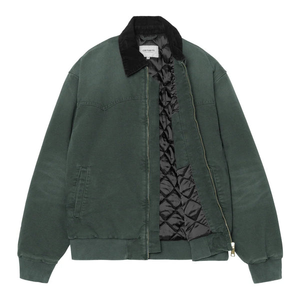 【CARHARTT WIP|カーハートWIP】OG SANTA FE JACKET/OG サンタフェジャケット(BLACK/BLACK STONE CANVAS , RAVEN/BLACK STONE CANVAS) 正規取扱店舗 公式オンライン通販 島根 松江 26FW 復刻 ワークウェア 