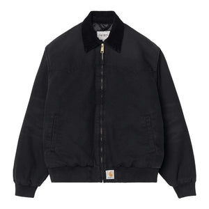 【CARHARTT WIP|カーハートWIP】OG SANTA FE JACKET/OG サンタフェジャケット(BLACK/BLACK STONE CANVAS , RAVEN/BLACK STONE CANVAS) 正規取扱店舗 公式オンライン通販 島根 松江 26FW 復刻 ワークウェア 