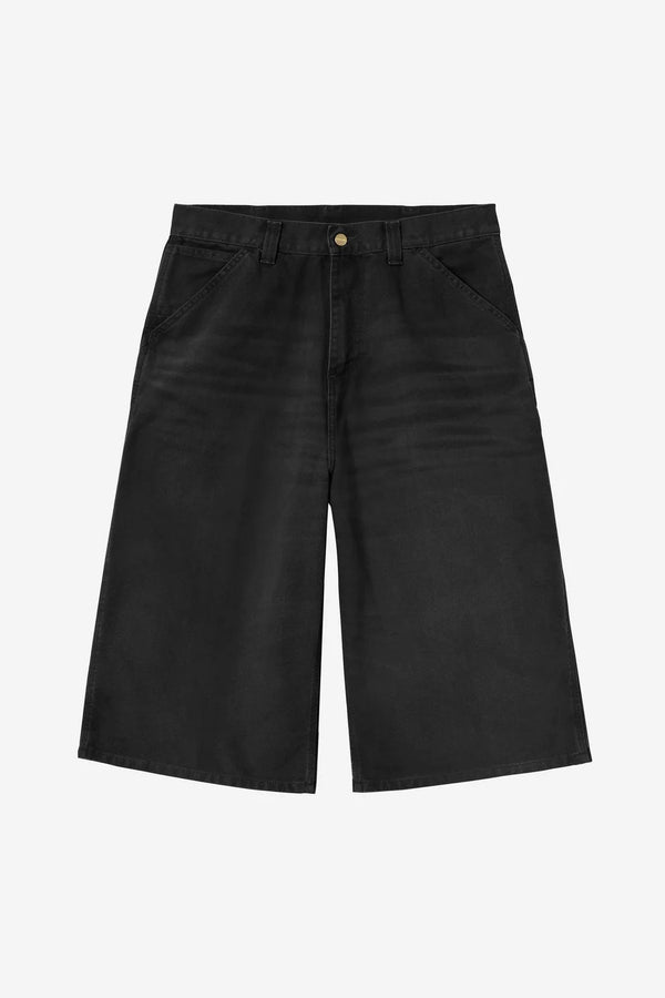 【CARHARTT WIP|カーハートWIP】OG SINGLE KNEE LONG SHORT(BLACK STONE CANVAS) 正規取扱店舗 公式オンライン通販 島根 松江 ロング ショーツ 26FW シングルニー