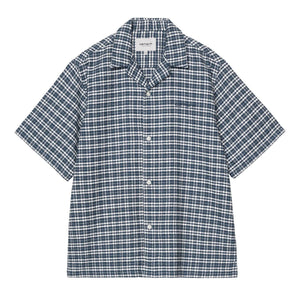 【CARHARTT WIP|カーハートWIP】S/S KANDER SHIRT/S/S カンダーシャツ(BLUE RIVER , BLACK) - STREAM【CARHARTT WIP|カーハートWIP】S/S KANDER SHIRT/S/S カンダーシャツ(BLUE RIVER , BLACK)STREAMBLUE RIVERS