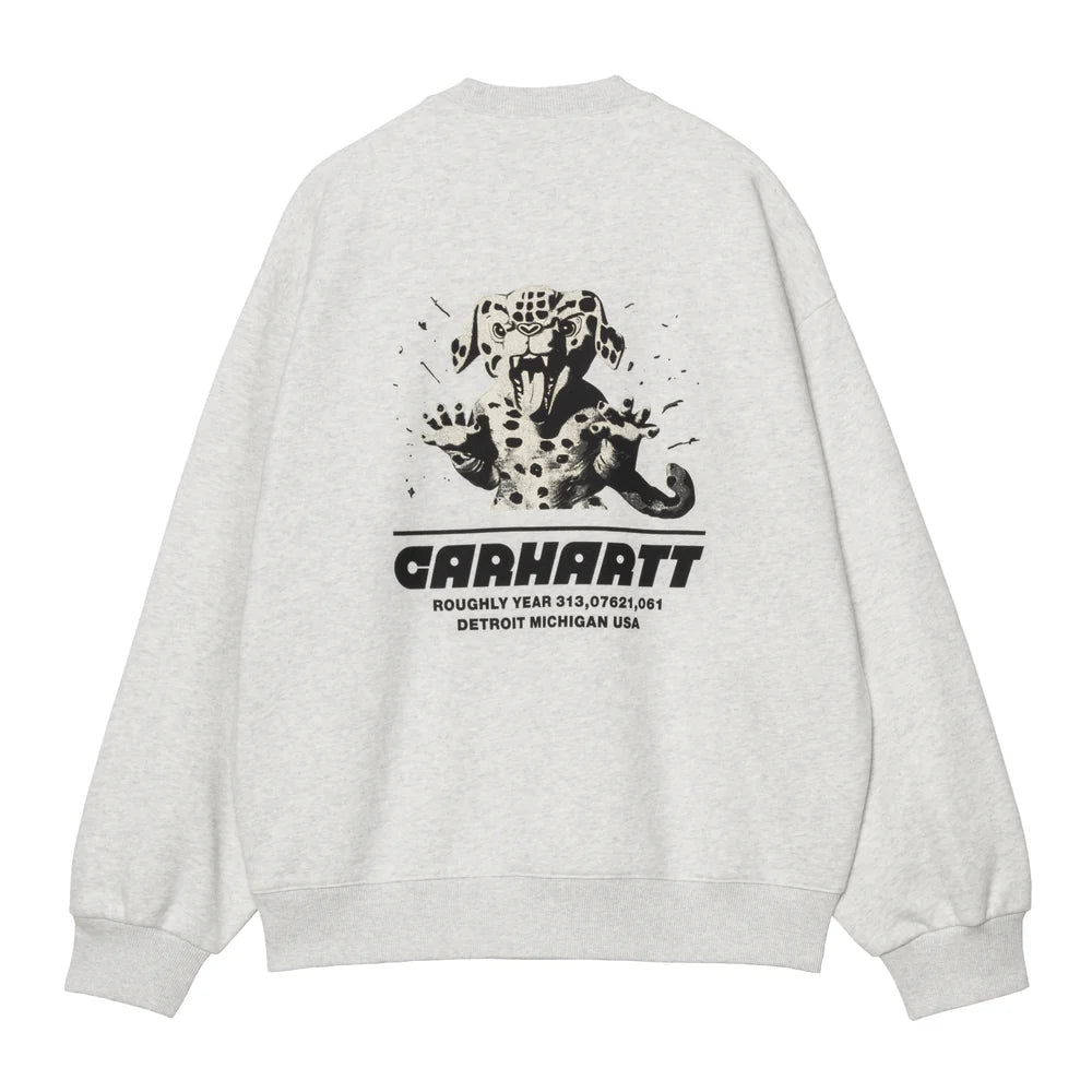 CARHARTT カーハート ボア スウェット ウィップトピアスウェット - カーハートWIPのKNIT CUT SEWN - ASH