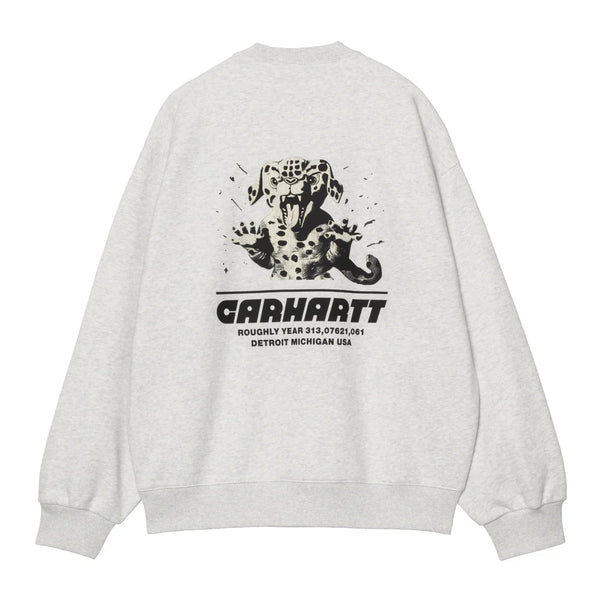 【CARHARTT WIP|カーハートWIP】WIPTOPIA SWEAT/ウィップトピアスウェット(ASH HEATHER , BLACK) - STREAM【CARHARTT WIP|カーハートWIP】WIPTOPIA SWEAT/ウィップトピアスウェット(ASH HEATHER , BLACK)STREAMASH HEATHERS