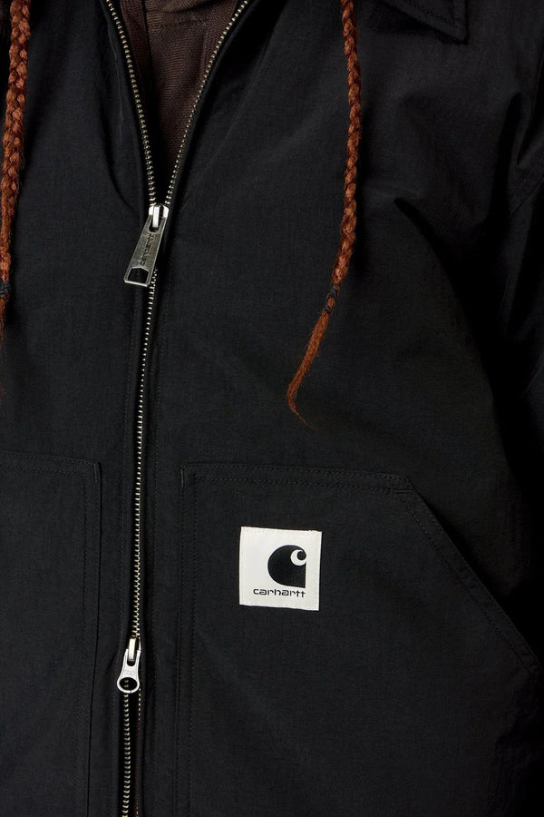 【CARHARTT WIP|カーハートWIP】W'S STANWOOD JACKET/ウィメンズスタンウッドジャケット(BLACK) 正規取扱店舗 公式オンライン通販 島根 松江 26FW レディース