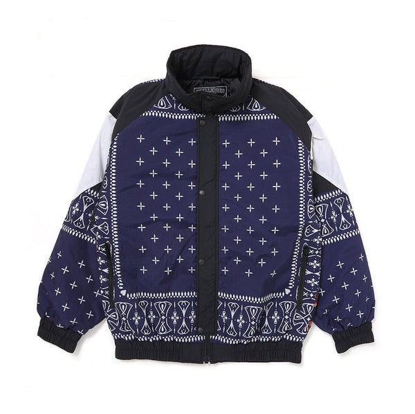 【CHALLENGER|チャレンジャー】 BANDANA 80's JACKET/バンダナ80'sジャケット(NAVY) - STREAM【CHALLENGER|チャレンジャー】 BANDANA 80's JACKET/バンダナ80'sジャケット(NAVY)STREAMNAVYM