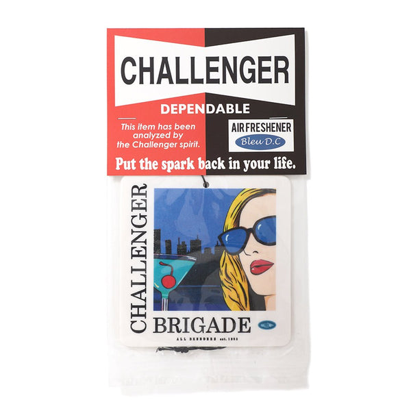 【CHALLENGER|チャレンジャー】AIR FRESHENER/エアー フレッシュナー(BLUE D.C) - STREAM【CHALLENGER|チャレンジャー】AIR FRESHENER/エアー フレッシュナー(BLUE D.C)STREAMONE SIZE