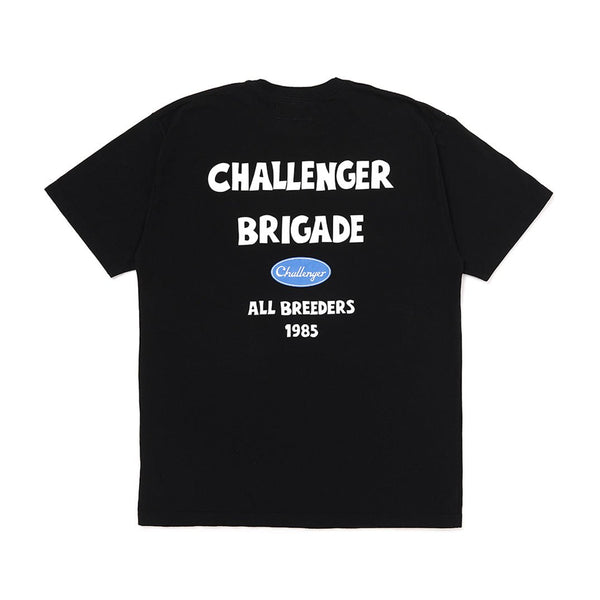 【CHALLENGER|チャレンジャー】BRIGADE TEE /ブリゲイド TEE(WHTE,BLACK) - STREAM【CHALLENGER|チャレンジャー】BRIGADE TEE /ブリゲイド TEE(WHTE,BLACK)STREAMBLACKM