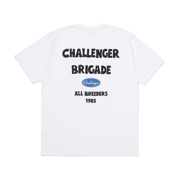 【CHALLENGER|チャレンジャー】BRIGADE TEE /ブリゲイド TEE(WHTE,BLACK) - STREAM【CHALLENGER|チャレンジャー】BRIGADE TEE /ブリゲイド TEE(WHTE,BLACK)STREAMWHITEM