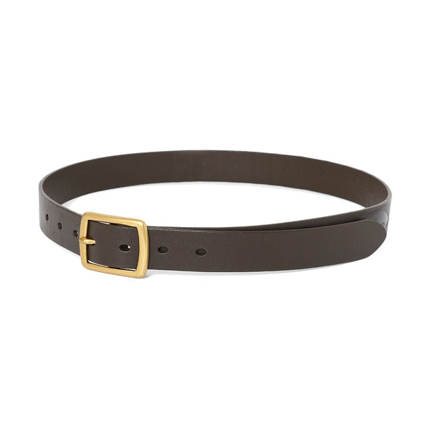 【CHALLENGER|チャレンジャー】FIRE LEATHER BELT/ファイヤーレザーベルト(BROWN) - STREAM【CHALLENGER|チャレンジャー】FIRE LEATHER BELT/ファイヤーレザーベルト(BROWN)STREAMONE SIZE