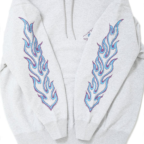 【CHALLENGER|チャレンジャー】FLAME HOODIE(GRAY,BLACK)