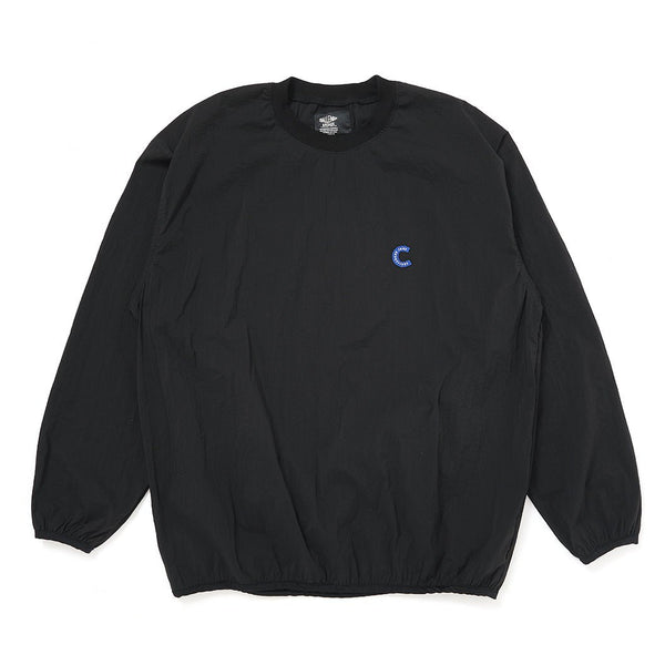 L/S C PATCH WIND CREW