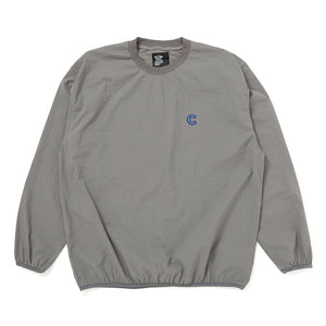L/S C PATCH WIND CREW