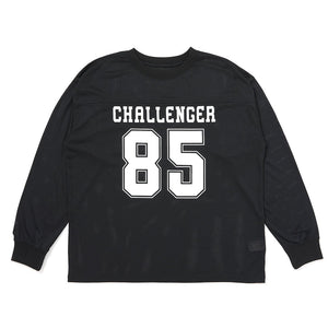 L/S NUMBERS DRY MESH TEE (BLACK)