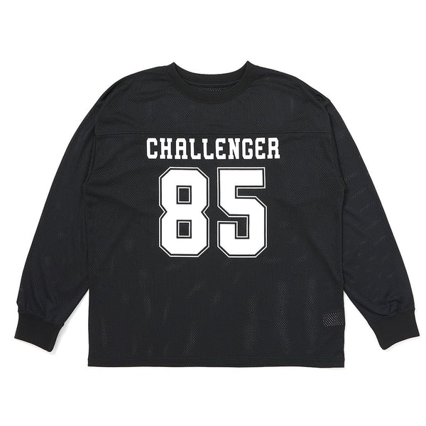 L/S NUMBERS DRY MESH TEE (BLACK)