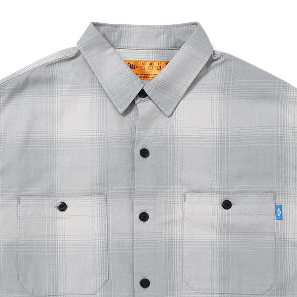 【CHALLENGER|チャレンジャー】L/S SHADOW CHECK SHIRT/ L/Sシャドウチェックシャツ(GRAY) - STREAM【CHALLENGER|チャレンジャー】L/S SHADOW CHECK SHIRT/ L/Sシャドウチェックシャツ(GRAY)STREAMGRAYM