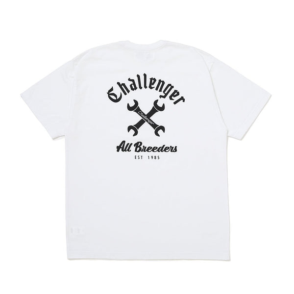 【CHALLENGER|チャレンジャー】MECHANIC TEE /メカニック TEE(WHITE,BLACK) - STREAM【CHALLENGER|チャレンジャー】MECHANIC TEE /メカニック TEE(WHITE,BLACK)STREAMWHITEM