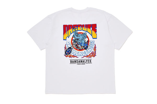 【CHALLENGER|チャレンジャー】PREDUCE x CHALLENGER S/S TEE (WHITE,BLACK)
「Dek Waen(デック・ウェン)」に着想を得たグラフィックが落とし込まれたTEEとBANDANA、
両ブランドのロゴ配したCAP、SOCKS、KEYCHAINの5アイテム発売となります。
FABRIC:コットン100%
品番:CLG-PD026-001