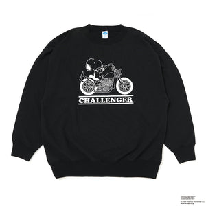 【CHALLENGER|チャレンジャー】SNOOPY / CREW SWEAT / スヌーピー/クルースウット(GRAY,BLACK) - STREAM【CHALLENGER|チャレンジャー】SNOOPY / CREW SWEAT / スヌーピー/クルースウット(GRAY,BLACK)STREAMBLACKM