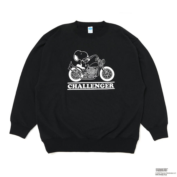 【CHALLENGER|チャレンジャー】SNOOPY / CREW SWEAT / スヌーピー/クルースウット(GRAY,BLACK) - STREAM【CHALLENGER|チャレンジャー】SNOOPY / CREW SWEAT / スヌーピー/クルースウット(GRAY,BLACK)STREAMBLACKM