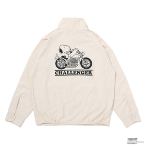 【CHALLENGER|チャレンジャー】SNOOPY / SWING TOP / スヌーピー / スイングトップ( IVORY,BLACK) - STREAM【CHALLENGER|チャレンジャー】SNOOPY / SWING TOP / スヌーピー / スイングトップ( IVORY,BLACK)STREAMIVORYM