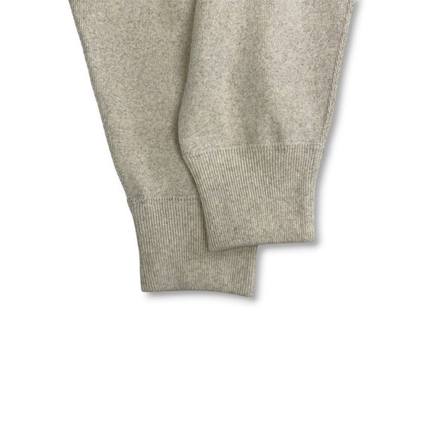 【CREPUSCULE|クレプスキュール】CO RIB SWEAT P/O/コットンリブ スウェット プルオーバー(OATMEAL , GRAY) 正規取扱店舗 公式オンライン通販 島根 松江 