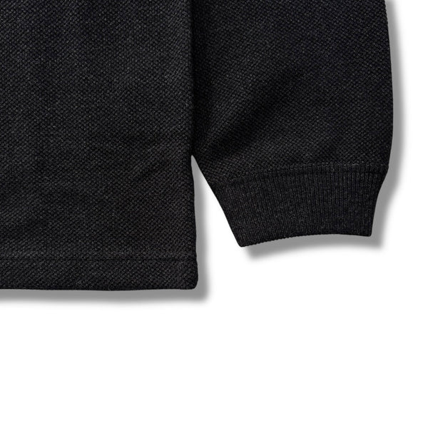 【CREPUSCULE|クレプスキュール】COTTON RAYON MOSS STITCH P/O/コットンレーヨンモスステッチプルオーバー(D.GREEN , NAVY , BLACK) - STREAM【CREPUSCULE|クレプスキュール】COTTON RAYON MOSS STITCH P/O/コットンレーヨンモスステッチプルオーバー(D.GREEN , NAVY , BLACK)STREAMBLACK0(S)