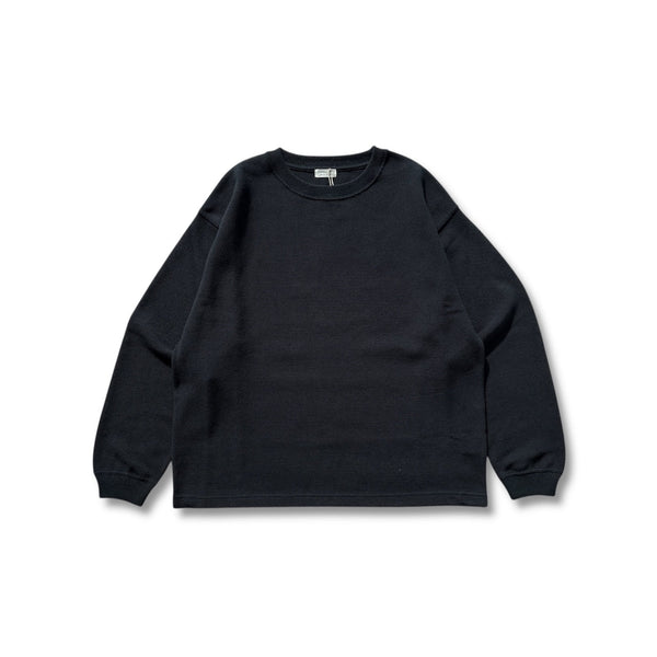 【CREPUSCULE|クレプスキュール】COTTON RAYON MOSS STITCH P/O/コットンレーヨンモスステッチプルオーバー(D.GREEN , NAVY , BLACK) - STREAM【CREPUSCULE|クレプスキュール】COTTON RAYON MOSS STITCH P/O/コットンレーヨンモスステッチプルオーバー(D.GREEN , NAVY , BLACK)STREAMD.GREEN0(S)