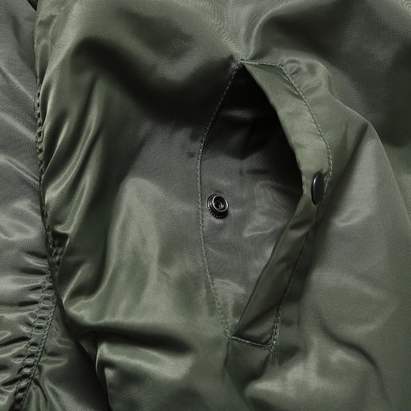 【PORKCHOP GARAGE SUPPLY|ポークチョップ ガレージ サプライ】FIRE UP MA-1 JACKET/ファイヤー アップ MA-1 JACKET(OLIVE)