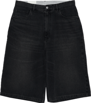 【FARAH|ファーラー】BAGGY SHORT/バギーショーツ(BLACK VINTAGE , ONE WASH)