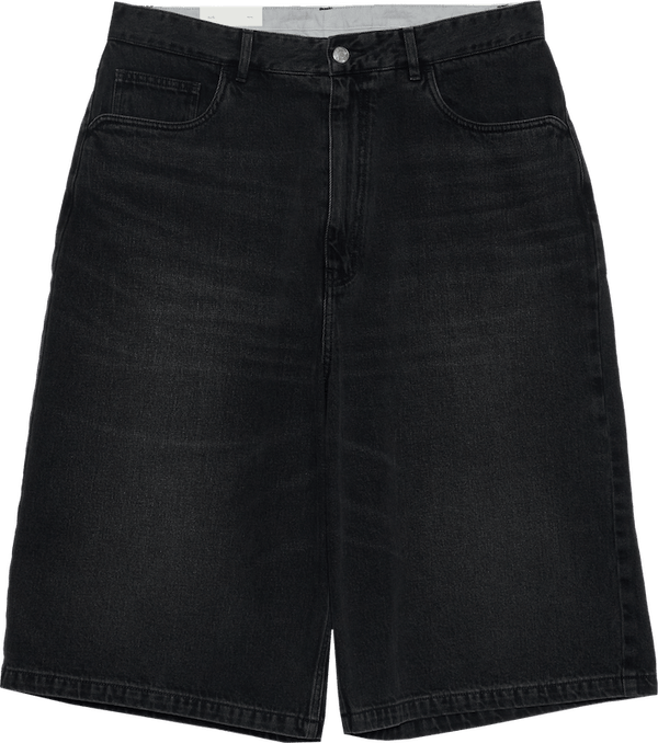 【FARAH|ファーラー】BAGGY SHORT/バギーショーツ(BLACK VINTAGE , ONE WASH)