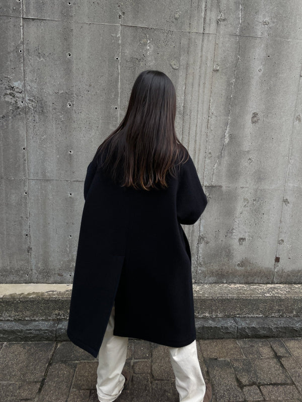 【FARAH|ファーラー】BAL COLLAR OVERCOAT/バルカラーオーバーコート(NAVY) - STREAM【FARAH|ファーラー】BAL COLLAR OVERCOAT/バルカラーオーバーコート(NAVY)STREAMM