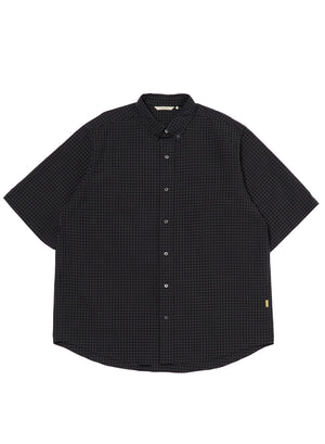 【FARAH|ファーラー】B.D S/S SHIRT/ボタンダウンS/Sシャツ(BLACK PLAIDS) - STREAM【FARAH|ファーラー】B.D S/S SHIRT/ボタンダウンS/Sシャツ(BLACK PLAIDS)STREAMM