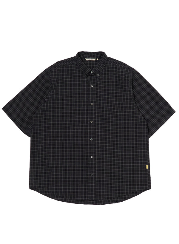 【FARAH|ファーラー】B.D S/S SHIRT/ボタンダウンS/Sシャツ(BLACK PLAIDS) - STREAM【FARAH|ファーラー】B.D S/S SHIRT/ボタンダウンS/Sシャツ(BLACK PLAIDS)STREAMM