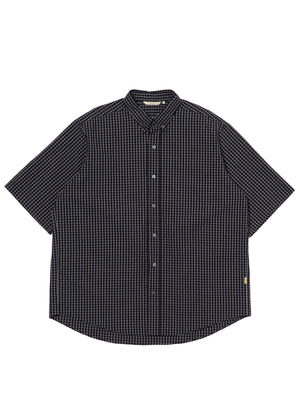 【FARAH|ファーラー】B.D S/S SHIRT/ボタンダウンS/Sシャツ(NAVY PLAIDS) - STREAM【FARAH|ファーラー】B.D S/S SHIRT/ボタンダウンS/Sシャツ(NAVY PLAIDS)STREAMM