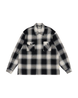 【FARAH|ファーラー】BIG CHECK SHIRT OUTER/ビッグチェックシャツアウター(BLACK PLAIDS) - STREAM【FARAH|ファーラー】BIG CHECK SHIRT OUTER/ビッグチェックシャツアウター(BLACK PLAIDS)STREAMBLACKM