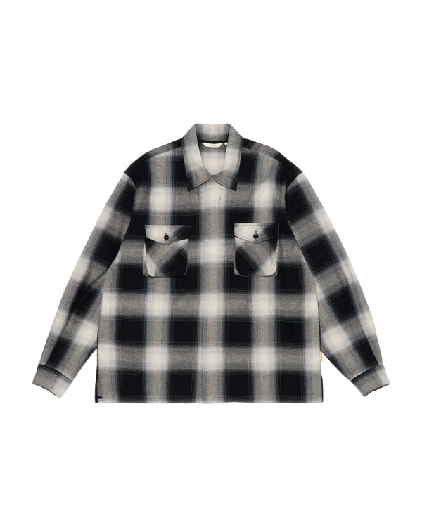【FARAH|ファーラー】BIG CHECK SHIRT OUTER/ビッグチェックシャツアウター(BLACK PLAIDS) - STREAM【FARAH|ファーラー】BIG CHECK SHIRT OUTER/ビッグチェックシャツアウター(BLACK PLAIDS)STREAMBLACKM